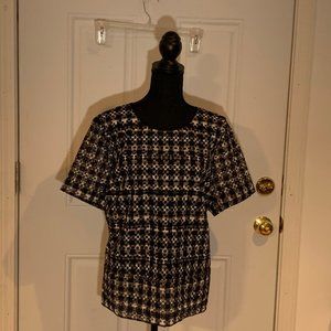 Michael Kors eyelet top